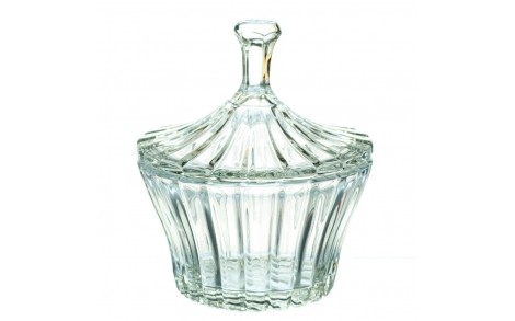 Цукорниця.десертниця скло Lefard 11х11х13см 8809-012