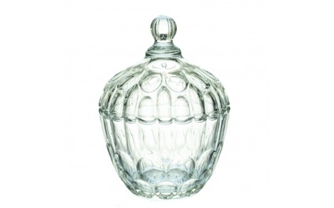Цукорниця.десертниця скло Lefard 10х10х14 см 8809-015