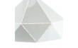 Люстра підвіска біла з металу та дерева SLAVIA ZD038B/D400 (white)