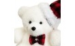 Фигура Lefard Белый мишка в колпачке 24х14 см 1005NS