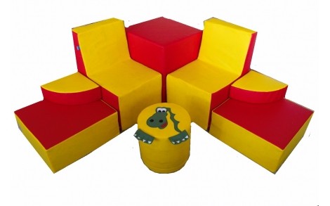 Комплект игровой мебели Динозавр TIA-SPORT