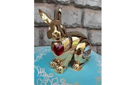 Статуэтка Crystocraft со стразами Swarovski Кролик 6х6 см 1601991