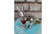 Статуэтка Crystocraft со стразами Swarovski Кролик 6х6 см 1601997