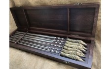 Набор шампуров в кейсе Люкс Nb Art Щука 6 предметов 47330071