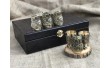 Стопки бронзові перевертні Рись Люкс Nb ArtРись 6 шт 48440032