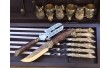 Набор шампуров с рюмками,ножом и вилкой для мяса Люкс Nb Art Звери 14 предм 47330078