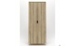 Гардероб Delta DL-908 (864х550х2078мм) Блэквуд Ячменный/Опора черный