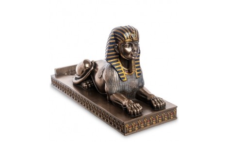 Статуэтка-держатель для бутылки Veronese Египетский сфинкс 31 см 1906364
