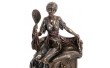 Годинник настільний Veronese Дівчина з дзеркалом 22,5 см 1906295
