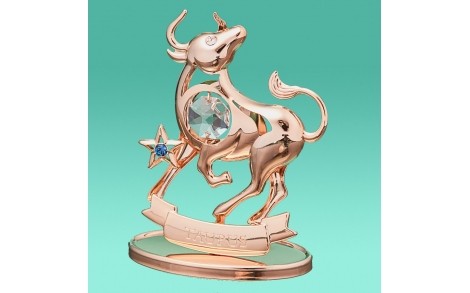 Фигурка Crystocraft со стразами Swarovski Телец 8 см 0258-001
