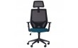 Крісло Lead Black HR сидіння SM 2328/спинка Сітка HY-100 чорна