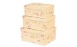 Набір з 3-х подарункових коробок Париж 25х19х12 см 10663JA