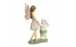 Статуетка Lefard Фея з кроликом 10х16 см 12007-080