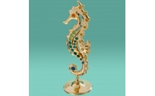 Статуэтка Crystocraft со стразами Swarovski Морской конек 9 см 10411-001/GA