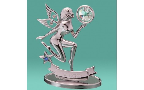 Фигурка Crystocraft со стразами Swarovski Знак зодиак Дева 7 см 0262-001SL