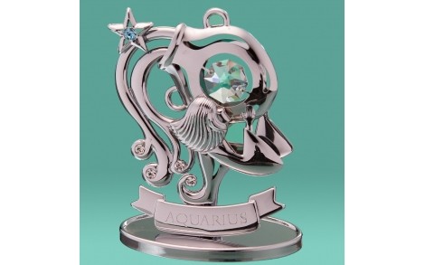 Фигурка Crystocraft со стразами Swarovski Знак зодиак Водолей 8 см 0267-001 SL