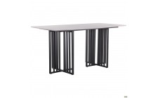 Стіл обідній Fellon black / ceramics Coastal gray