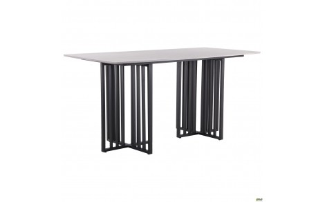 Стіл обідній Fellon black / ceramics Coastal gray