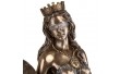 Статуэтка напольная Veronese Фортуна богиня удачи 73х25х25 см 73677V4 бронзовое покрытие