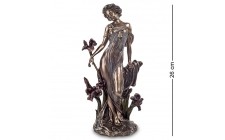 Статуетка Veronese Дама (Альфонс Муха) 26 см 1903451 полістоун покритий бронзою