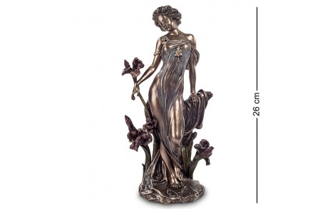 Статуетка Veronese Дама (Альфонс Муха) 26 см 1903451 полістоун покритий бронзою