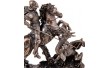 Статуэтка Veronese Георгий Победоносец 15,5х16,5х8 см 1907190 бронзовое напыление полистоуна
