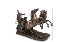 Статуетка настільна Veronese Ахіллес на колісниці 33х26х15 см 1903908