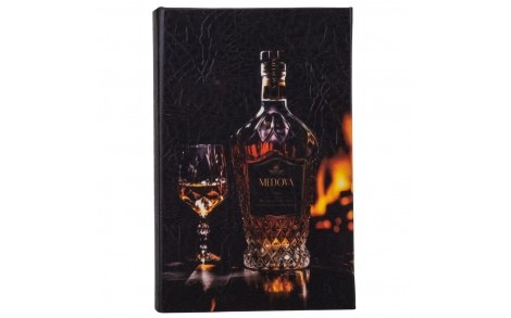 Скринька книга сейф металева з ключами Medova 26х17х5 см 0508-007
