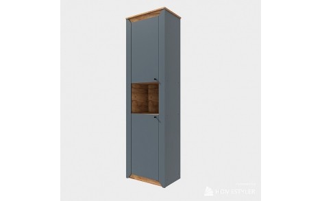 Пенал відкритий Еверест Нордік-600 Графіт + Дуб крафт золотий (DTM-5534)