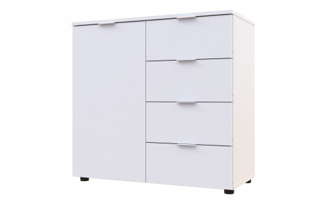 Комод в гостиную Doros Рон 1 80х38х81 см Белый (DRS-011292)