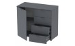 Комод в гостиную Doros Рон 1 80х38х81 см Графит (DRS-011293)