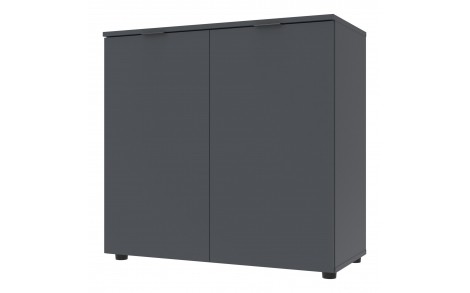 Комод в гостиную Doros Рон 3 80х38х81 см Графит (DRS-011297)