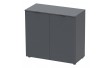 Комод в гостиную Doros Рон 3 80х38х81 см Графит (DRS-011297)