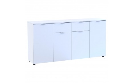 Комод в гостиную Doros Рон 7 160х38х81 см Белый (DRS-011304)