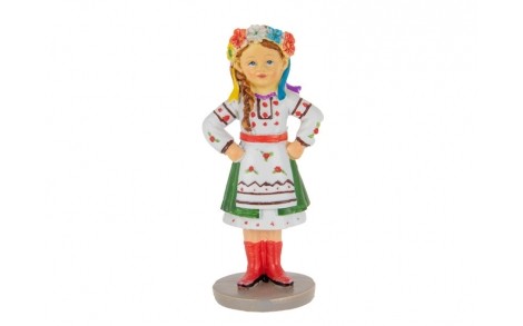 Декоративна статуетка lefard дівчина ukrainochka 11 см 1192-311 Полстоун