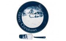 Торт для торта з лопатою Нового року Lefard New Christmas 26 CM 1924-723