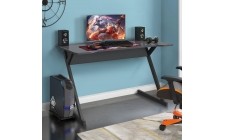 Стіл комп'ютерний Dexter DX1200 (1200х600х750Н) чорний графіт/Сірий Шифер