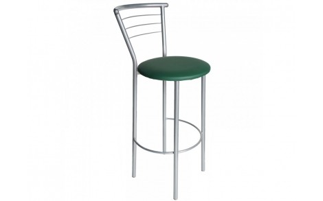 Стул барный Марко Хокер alum кожзам зеленый