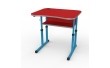 Парта Школьник 3-6 зр. гр. p с вырезом под учащегося и стаканом 600х500, цветное ДСП
