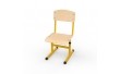 Стілець учнівський T2, гнутоклеєна фанера, зріст 3-6 регулюється