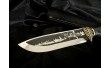 Ніж мисливський з бронзовим наконечником Nb Art Джавелін 222k46 рукоятка кленовий кап