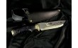 Ніж мисливський з бронзовим наконечником Nb Art Льотчик 222k43 рукоятка кленовий кап