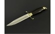 Ніж мисливський з бронзовим наконечником Nb Art Фінка 222k40 ручка дерево граб