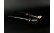 Ніж мисливський з бронзовим наконечником Nb Art Тризуб 222k15 рукоятка кленовий кап
