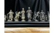 Набір подарункових шахів у кейсі Запорізькі Козаки 43,3х43,3 см фігурки з бронзи 356123