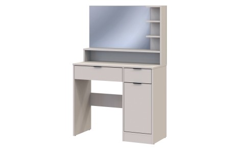 Туалетный столик с зеркалом Doros Эстель 90х38х135 см Кашемир (DRS-011473)