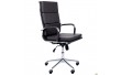 Крiсло Slim FX HB Хром Tilt WAX Black Grey