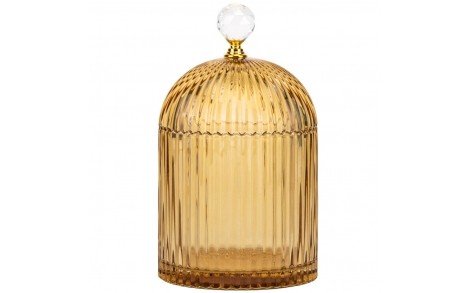 Емкость шкатулка для хранения Crystal 16 см 19157-037 стекло