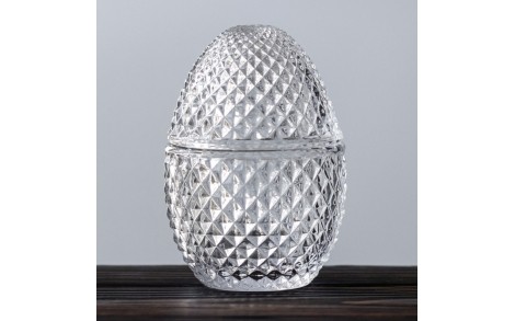 Емкость шкатулка для хранения Crystal 12 см 19157-051 стекло