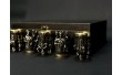 Штаки бронзові зміщуються розкішні NB Art Getman 6 штуки 48440048 у дерев’яному випадку